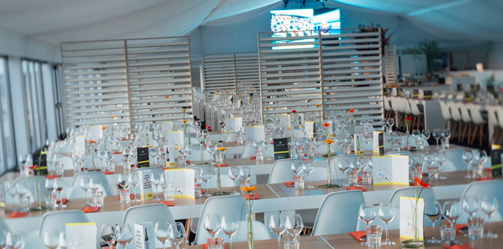 Giro delle Fiandre, hospitality, ristorante, vip (foto Levy Party Rental)