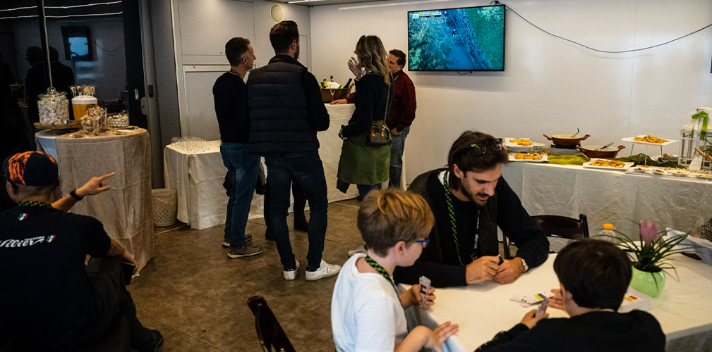 La Veneto Classic di PP Events ha due livelli di hospitality: questa è quella platinum