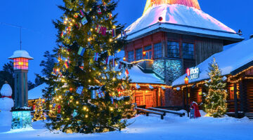 Villaggio Babbo Natale in Lapponia (depositphotos.com)