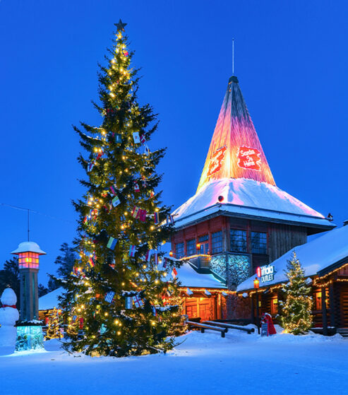 Villaggio Babbo Natale in Lapponia (depositphotos.com)