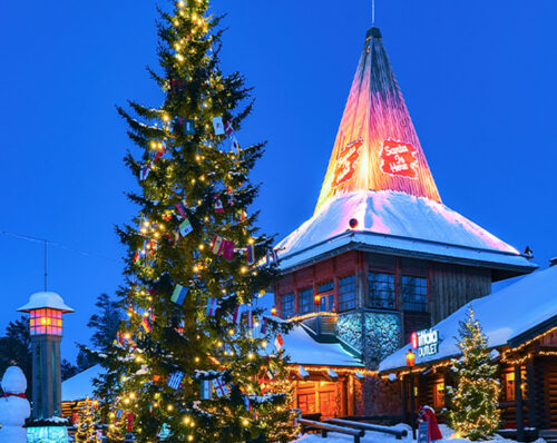 Villaggio Babbo Natale in Lapponia (depositphotos.com)