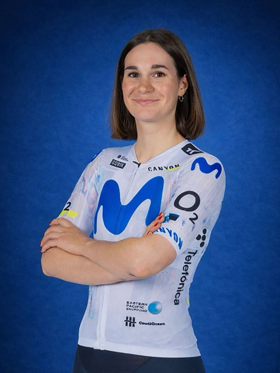 Francesca Barale ha firmato un triennale con la Movistar fino a fine 2028. In precedenza è stata quattro anni alla DSM/Picnic