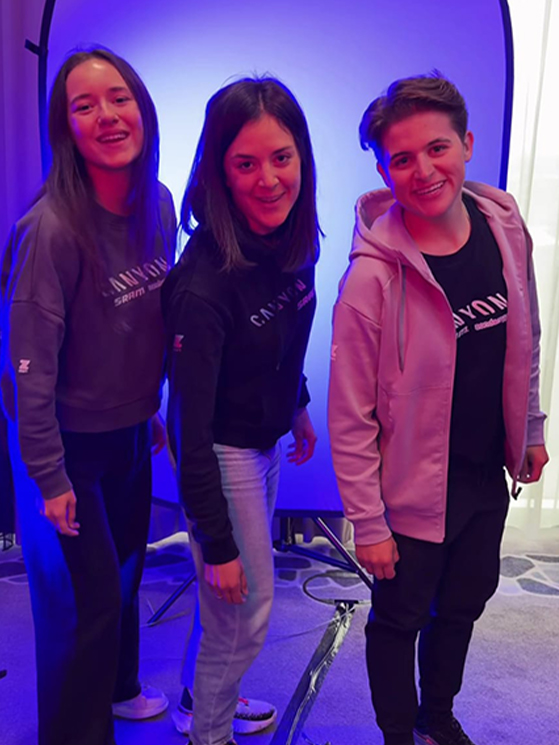 Bianchi si è subito integrata con la nuova squadra. Paladin è stata la sua compagna di stanza nel primo raduno (foto instagram)