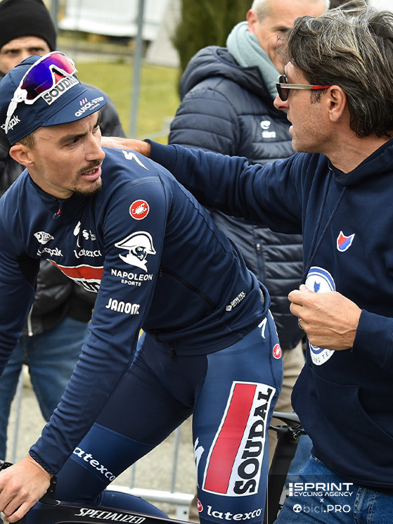 Con Alaphilippe, un rapporto rimasto vivo anche dopo il suo addio alla Soudal Quick-Step