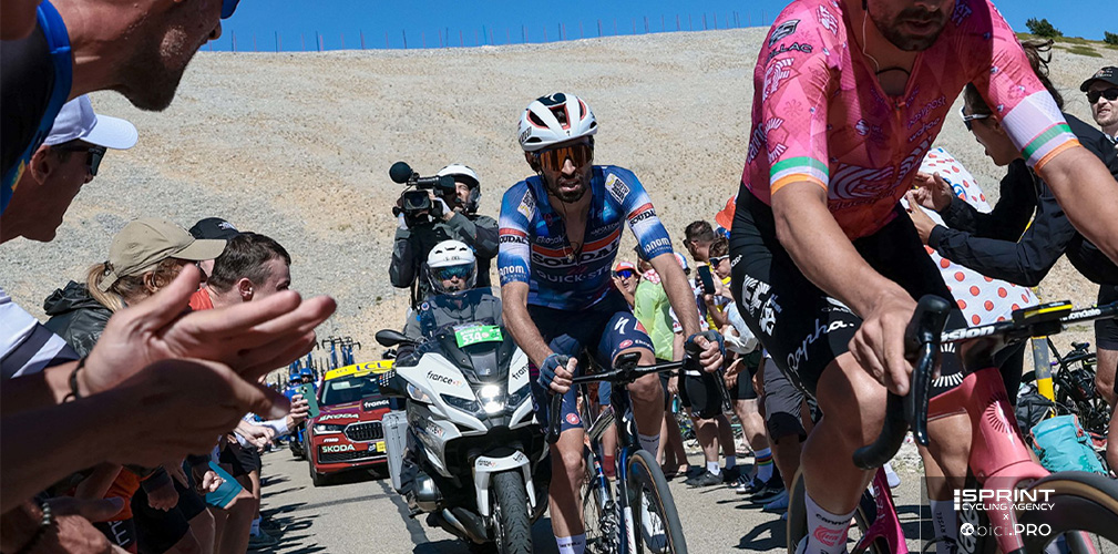 La vittoria di Paret-Peintre sul Ventoux è la recente grande gioia vissuta da Bramati sull'ammiraglia
