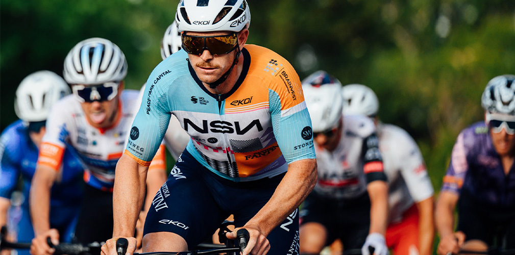 Brady Gilmore ha regalato al team il primo podio: 2° nel Criterium Western Australia (foto Facebook)