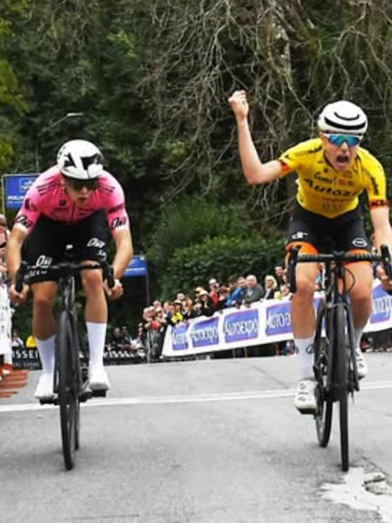 Una delle tante belle prestazioni di Galbusera da junior, 2° al Trofeo Buffoni 2024 dietro Anastasia (foto Rodella)