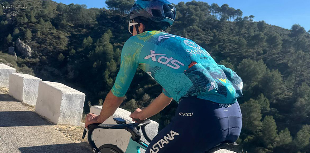 Pietro Galbusera è al suo primo anno all'XDS Astana. Il suo approccio è stato ricco di emozioni