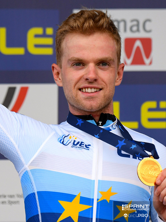 Il momento forse più felice della sua carriera: la conquista del titolo europeo nel 2020