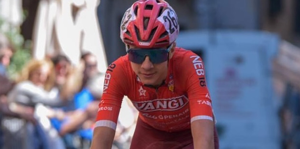 Giacomo Serangeli approda all'Hagens con la fama di ottimo scalatore (foto sito Hagens)