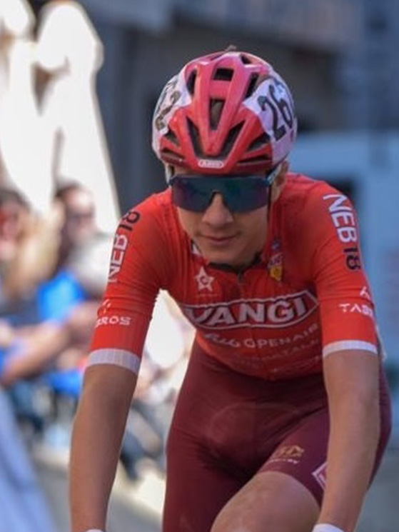 Giacomo Serangeli approda all'Hagens con la fama di ottimo scalatore (foto sito Hagens)