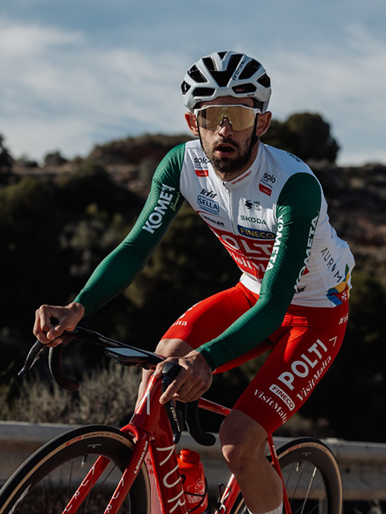 Pesenti vorrebbe guadagnarsi la riconferma alla Polti e magari anche un posto eventualmente al Giro (foto Maurizio Borserini)