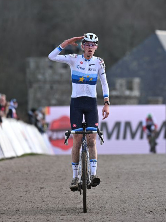 Due vittorie in Coppa per Filippo Grigolini, che si aggiungono al titolo europeo (foto IPA Agency)