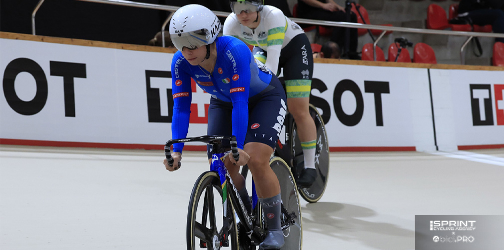 Miriam Vece sarà una delle punte del team, poi farà un paio di prove di Coppa