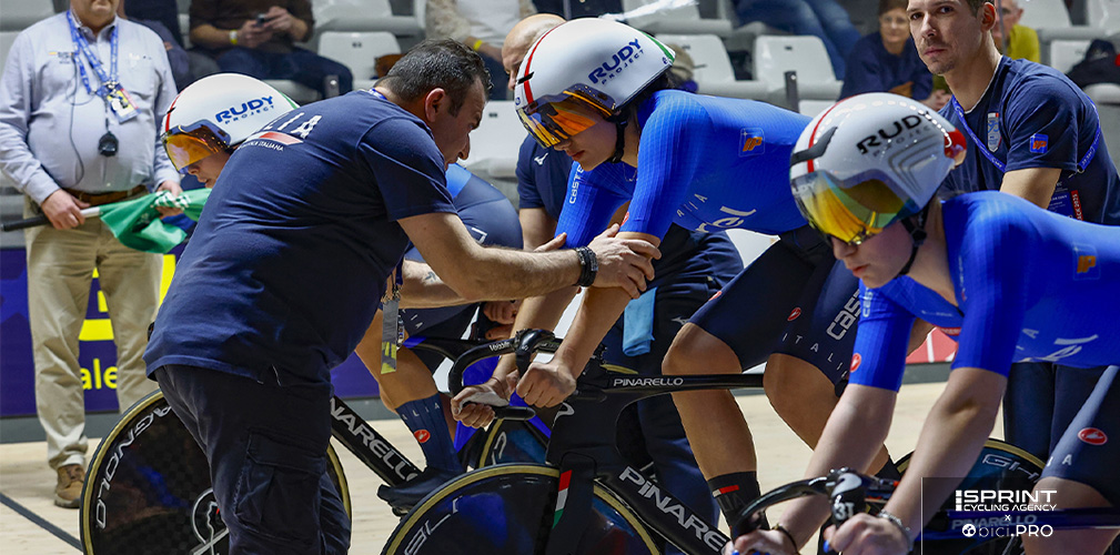 Quaranta con Cenci e Trevisan, le due ragazze che quest'anno passano U23 e sulle quali si conta per LA28