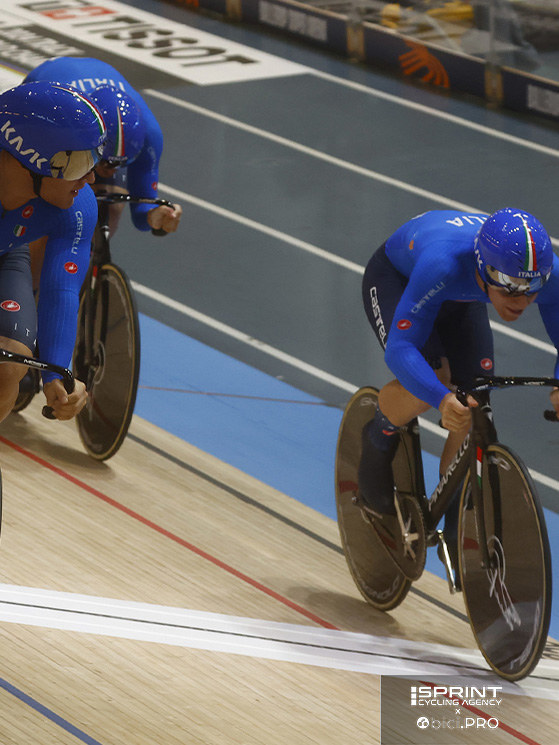 Il trio azzurro punta a migliorare il record nazionale e superare il primo turno