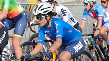 Matilde Rossignoli è considerata la "capitana" delle junior secondo anno. Nel 2025 ha corso l'europeo (foto Frantz Piva)