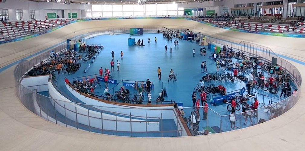 Il velodromo di Konya, in Turchia, che ospiterà gli europei dall'1 al 5 febbraio