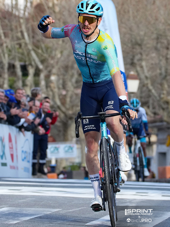 Il bresciano Scaroni pounta forte sulla Freccia Vallone. Alla Classic Var '25 ha fatto le prove generali?