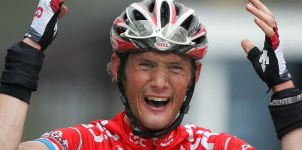 Il più importante successo di Frank Schleck, all'Amstel 2006 con 22" su Wesemann (foto ANP)