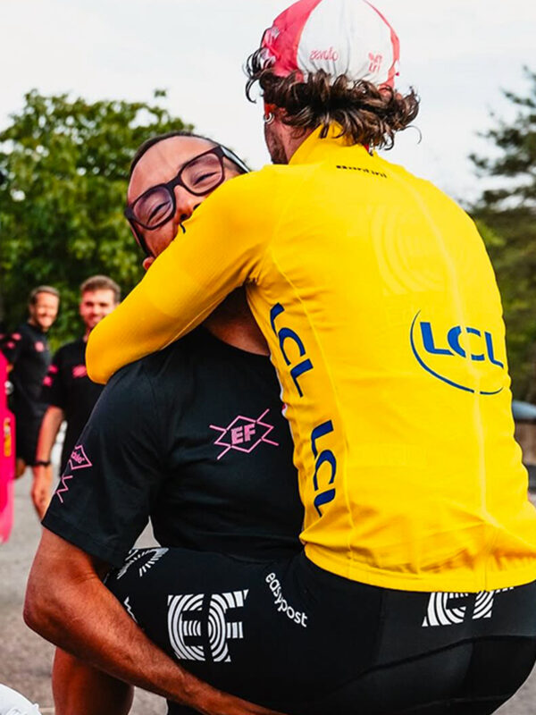 Tour de France 2025, Vincenzo Albanese, Ben Healy conquista la maglia gialla (foto Ashley Norris Gruber)