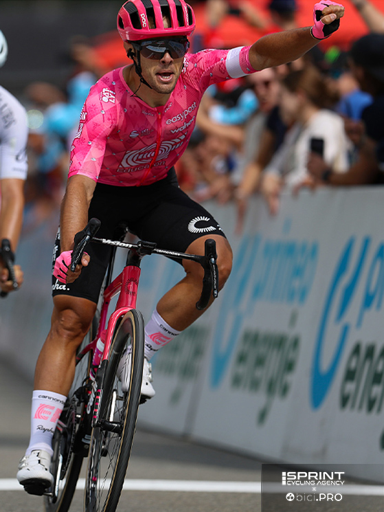 Nel 2025 Albanese ha vinto la seconda tappa del Giro di Svizzera a Schwarzsee, battendo Fabio Christen