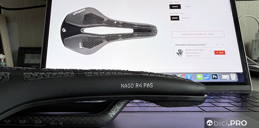 La prova completa della nuova sella Prologo con il CPC