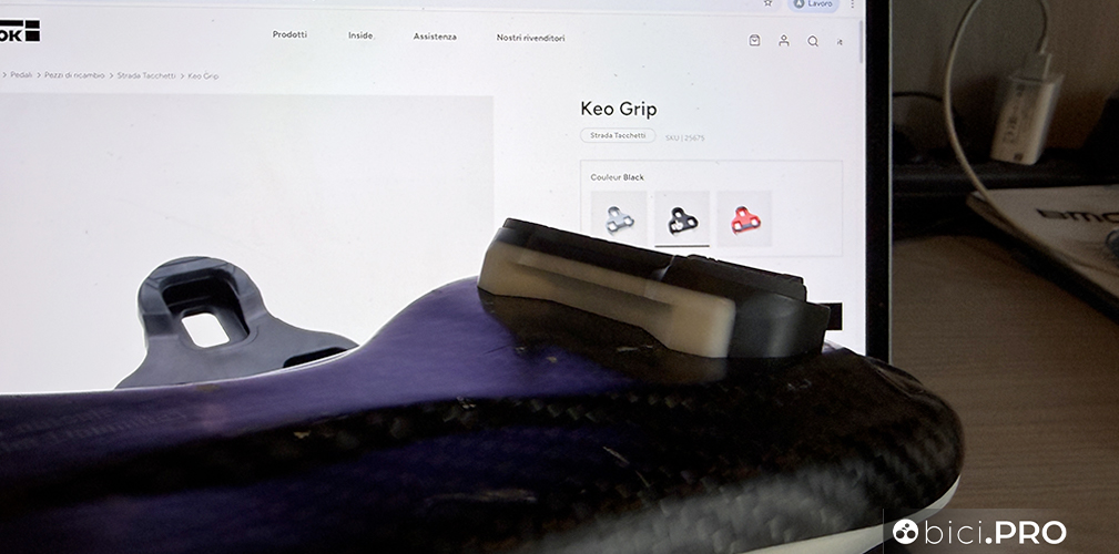 Nuove tacchette Look Keo Grip, precise, resistenti e silenziose
