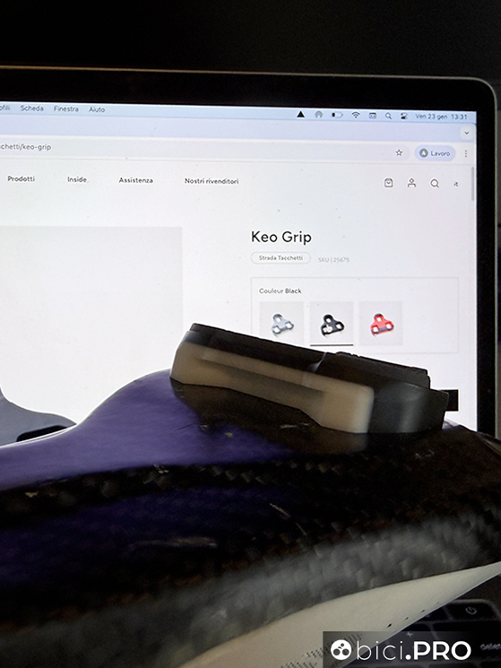 Nuove tacchette Look Keo Grip, precise, resistenti e silenziose