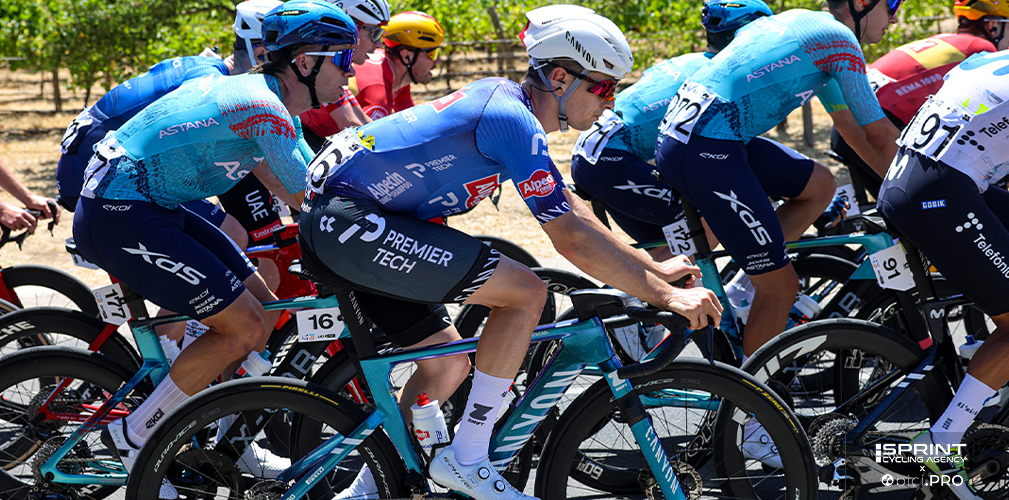 Busatto e la sua Canyon Aeroad, che definisce una spada: veloce e rigida