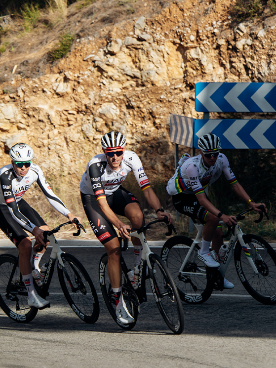 Training camp, UAE Team Emirates, Benidorm, 2026 (foto UAE Emirates/Fizza)