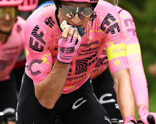 Alimentazione, gel, EF Education (foto Amacx Nutrition)