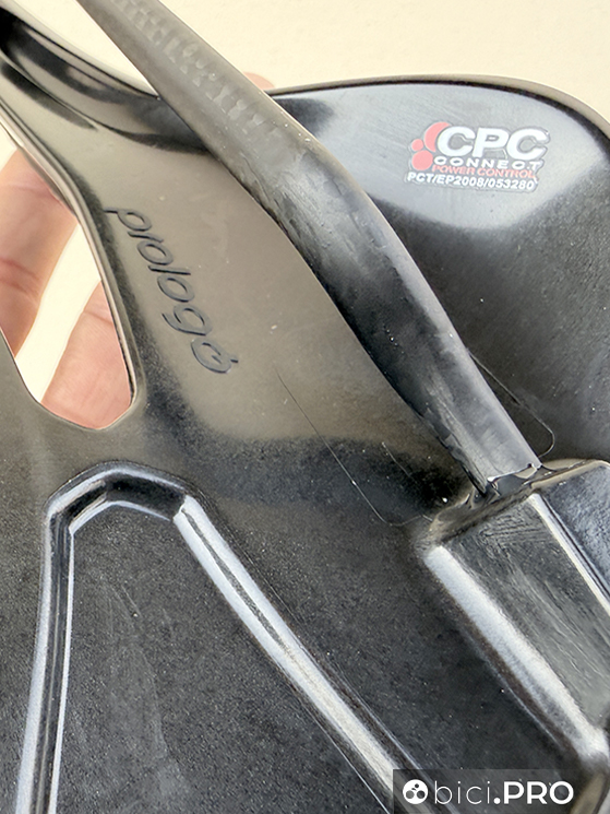 La prova completa della nuova sella Prologo con il CPC