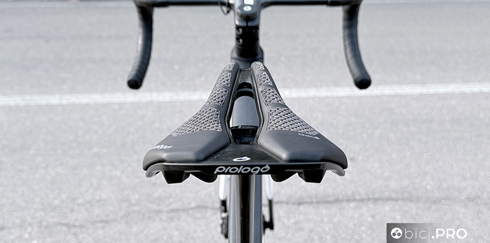 La prova completa della nuova sella Prologo con il CPC