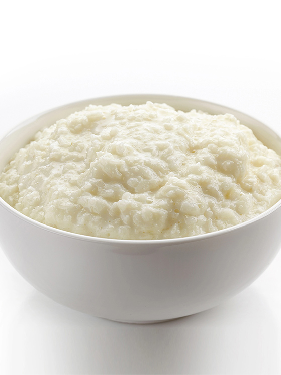 Fiorelli ha raccontato che prima di un allenamento di 4 ore ha dovuto mangiare 500 grammi di riso preparato a porridge (depositphotos.com)