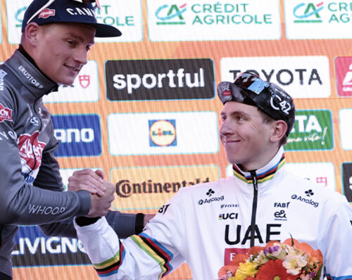 Pogacar, Van der Poel