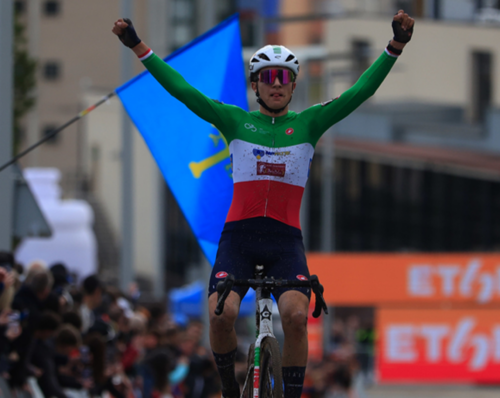 Patrik Pezzo Rosola, Guerciotti, Benidorm 2026, Coppa del mondo ciclocross juniores, vittoria