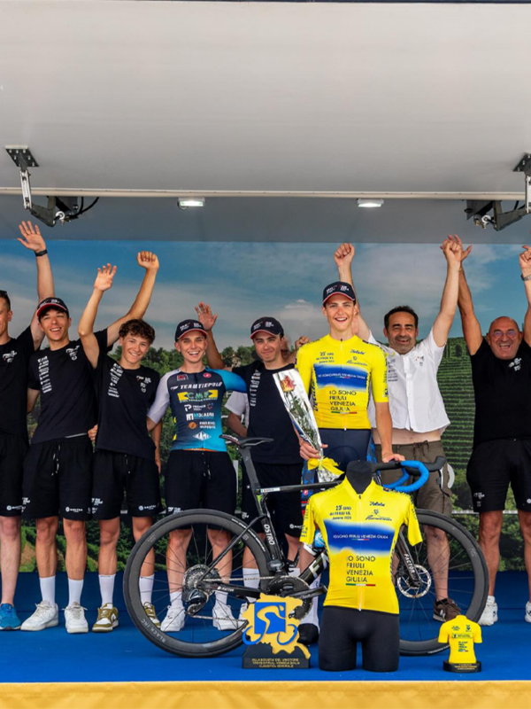 Dario Frigo, Giro del Friuli 2025, Team Tiepolo, juniores