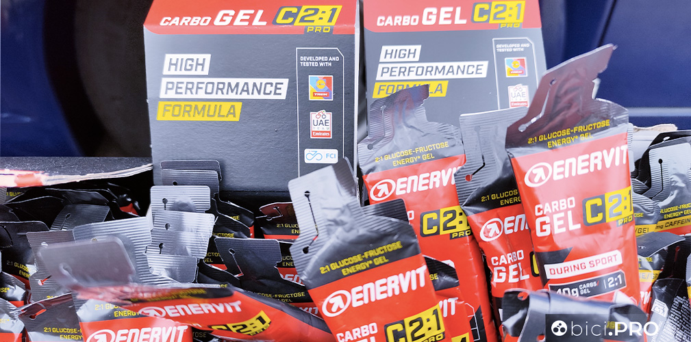 Tadej Pogacar, Enervit