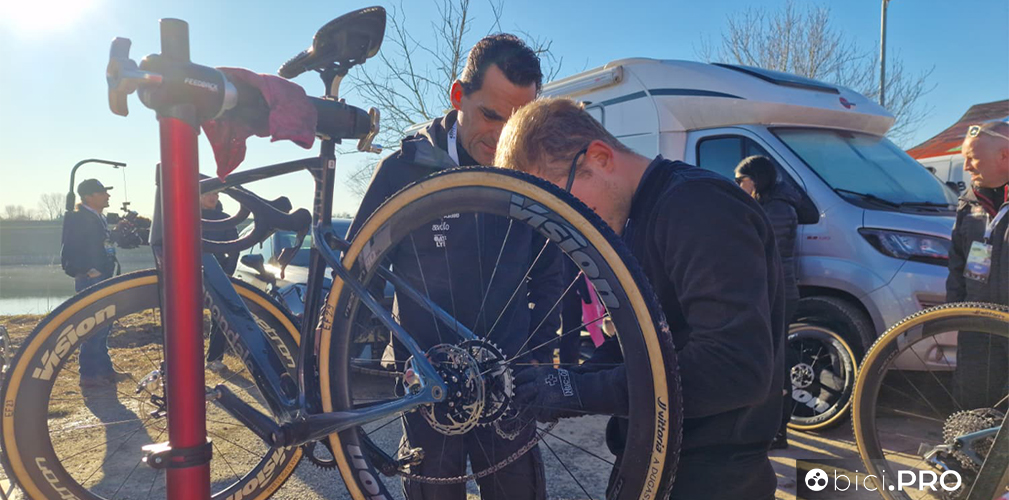 Cannondale, Fabio Agostinacchio, papà insieme al meccanico