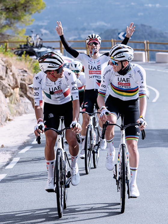 Pogacar, Matxin, UAE