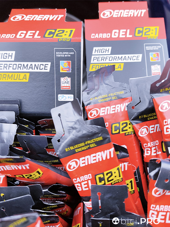 Tadej Pogacar, Enervit