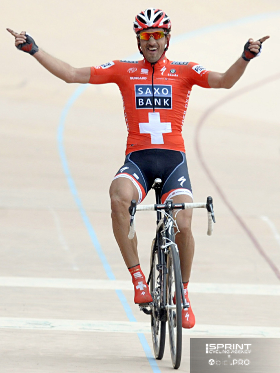 Fabian Cancellara, Sportful, Parigi-Roubaix 2010, Saxo Bank