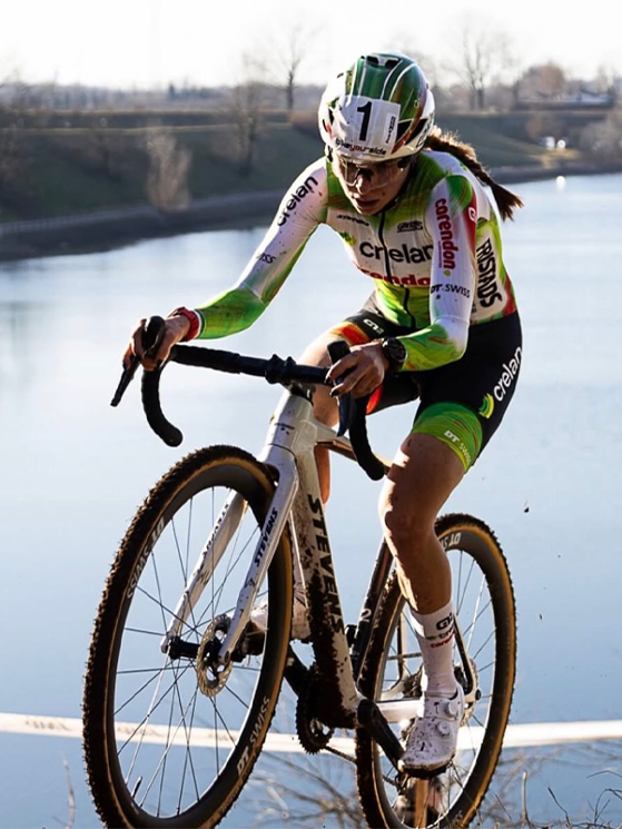 Sara Casasola, Crelan-Corendon, ciclocross, campionato italiano ciclocross 2026, Brugherio, donne elite (foto Instagram)