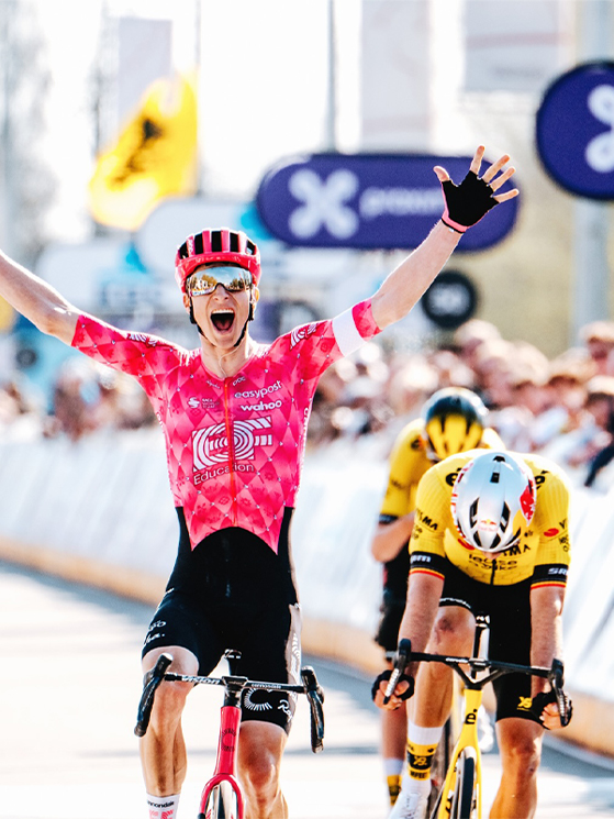 Dwars Door Vlaanderen 2025, forse la vittoria più bella della stagione per la EF Pro Cycling