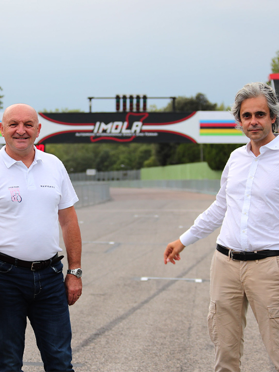 A sinistra Marco Selleri