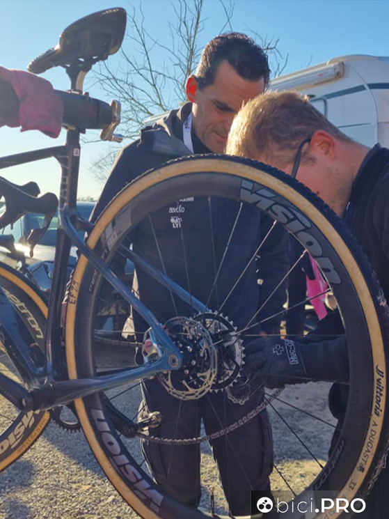 Cannondale, Fabio Agostinacchio, papà insieme al meccanico