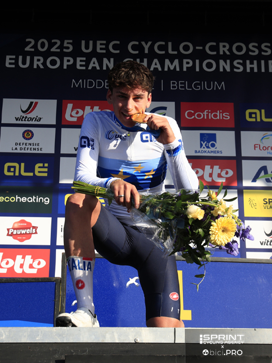 Mattia Agostinacchio, campione europeo ciclocross under 23, 2025