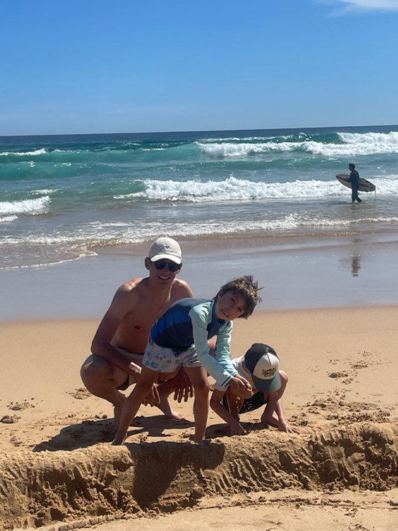 Alessandro Romele, Australia, Natale 2025