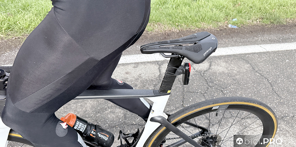 La prova completa della nuova sella Prologo con il CPC